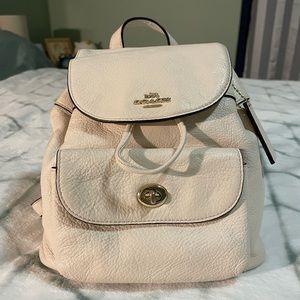 Coach mini bagpack